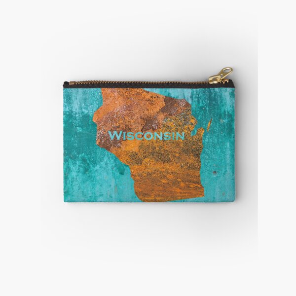 Item preview, Wisconsin Rust on Teal designed and sold by Elisabeth Lucas.