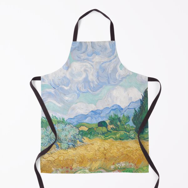 Item preview, A Wheatfield, with Cypresses designed and sold by prong7.