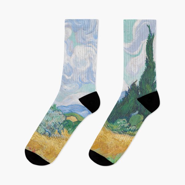 Item preview, A Wheatfield, with Cypresses  designed and sold by prong7.