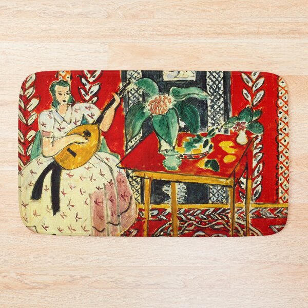 Item preview, Matisse, The Lute, Colorful Vintage Art designed and sold by vintagevivian.