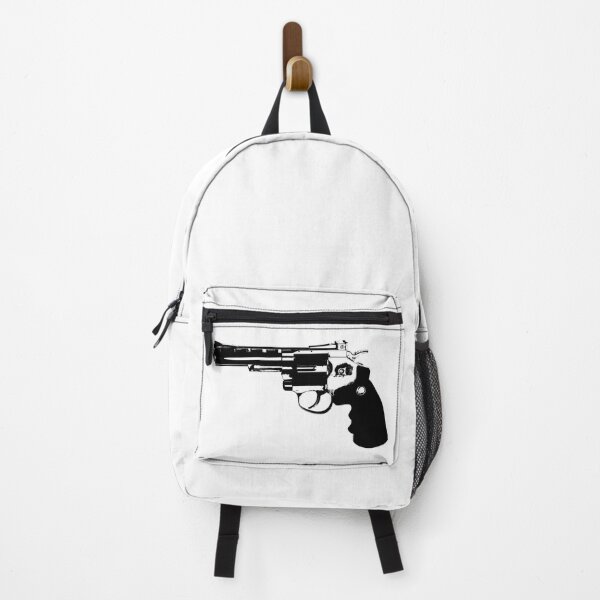 Item preview, Black and White Pistol Gun Handgun designed and sold by ChristinasMess.