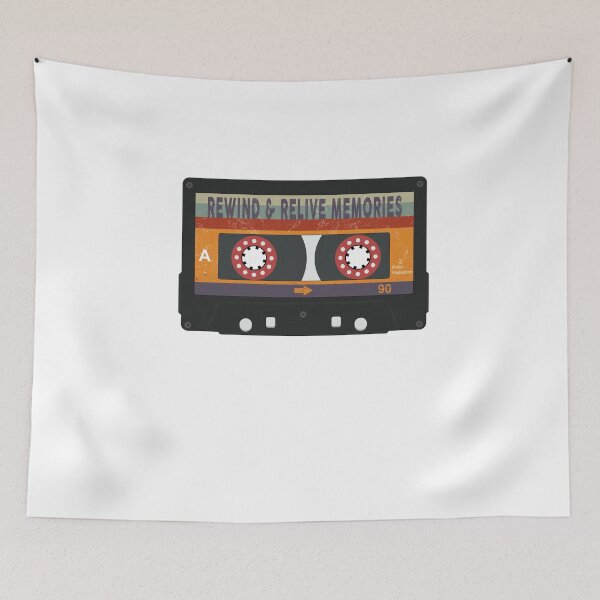 Item preview, Old vintage cassette - rewind and relive memories designed and sold by ArtVibeDesign.