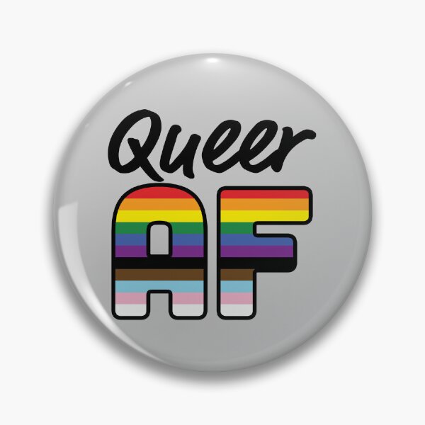 Item preview, Queer AF | Progress flag colors designed and sold by Mattk270.