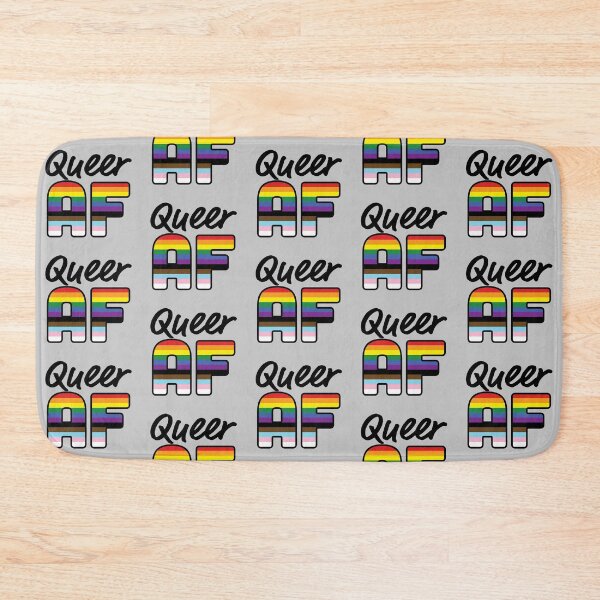 Item preview, Queer AF | Progress flag colors designed and sold by Mattk270.