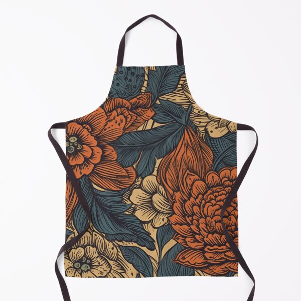 Item preview, Woodcut Flowers designed and sold by Brush-Blueprint.