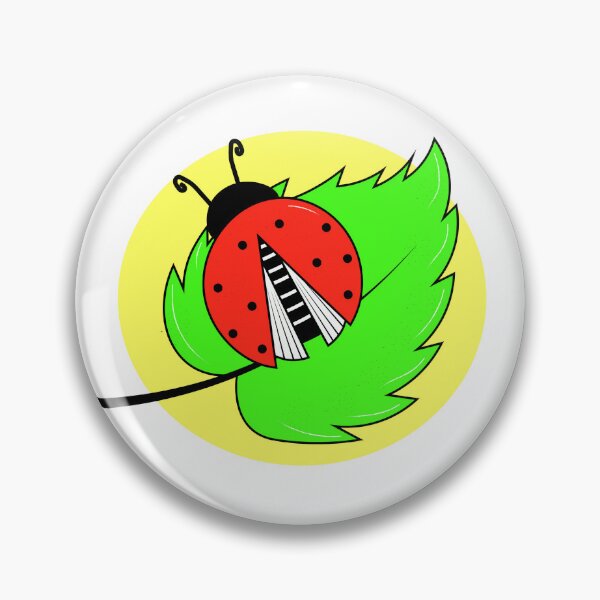 Item preview, ladybug Illustration, designed and sold by GalynaLB.