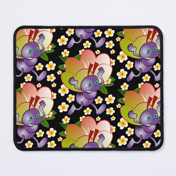 Item preview, Hormiga obrera morada con flores de primavera designed and sold by WorkerAnts.