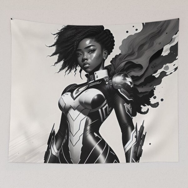 Item preview, Interstellar Femme Fatale designed and sold by shes2tech.