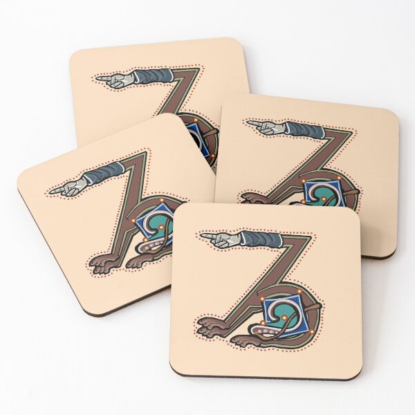 Item preview, Letter Z Manicule W 14C Maastricht Psalter parody  designed and sold by Donnahuntriss.