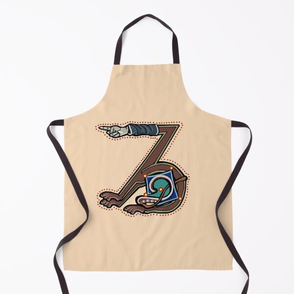 Item preview, Letter Z Manicule W 14C Maastricht Psalter parody designed and sold by Donnahuntriss.