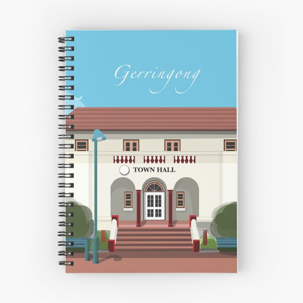 Item preview, Gerringong Town Hall 2023 designed and sold by Donnahuntriss.