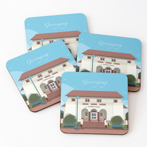 Item preview, Gerringong Town Hall 2023 designed and sold by Donnahuntriss.