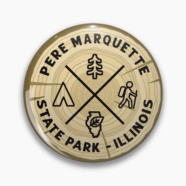 Item preview, Pere Marquette State Park Illinois Log Slice designed and sold by VanyaKar.