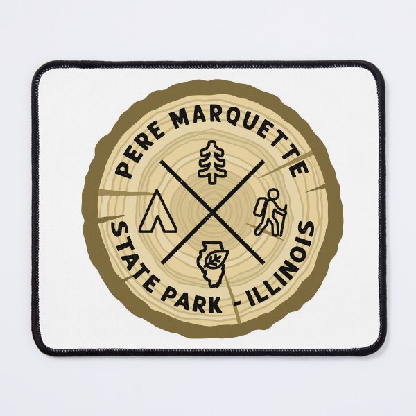 Item preview, Pere Marquette State Park Illinois Log Slice designed and sold by VanyaKar.