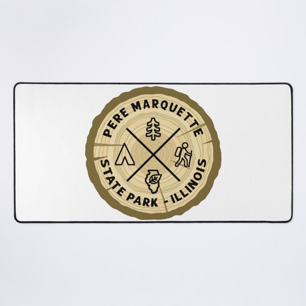 Item preview, Pere Marquette State Park Illinois Log Slice designed and sold by VanyaKar.