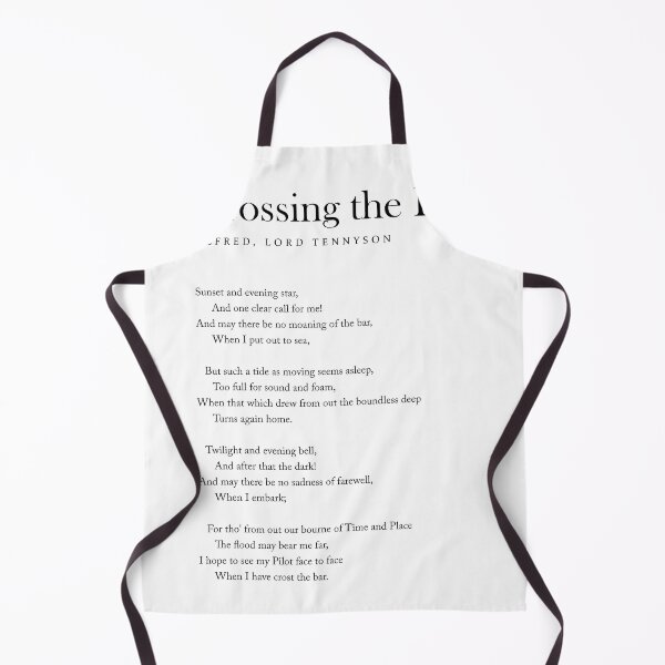 Item preview, Crossing The Bar - Alfred Lord Tennyson Poem - Literature - Typography 1 designed and sold by Studio Grafiikka.