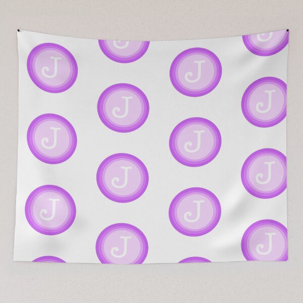 Item preview, Purple letter J designed and sold by madebymaddy.