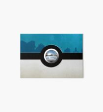 Blue Pokeball Art Board