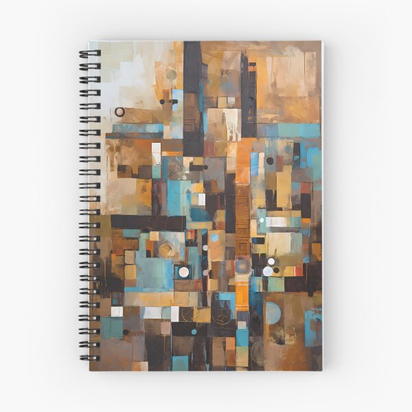 Item preview, Artistic texture impasto geometric abstract shape line decorative painting 22 designed and sold by UnaWu533.