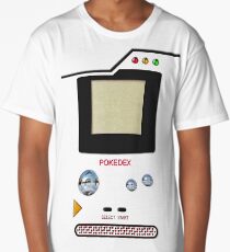 red retro pokedex Long T-Shirt