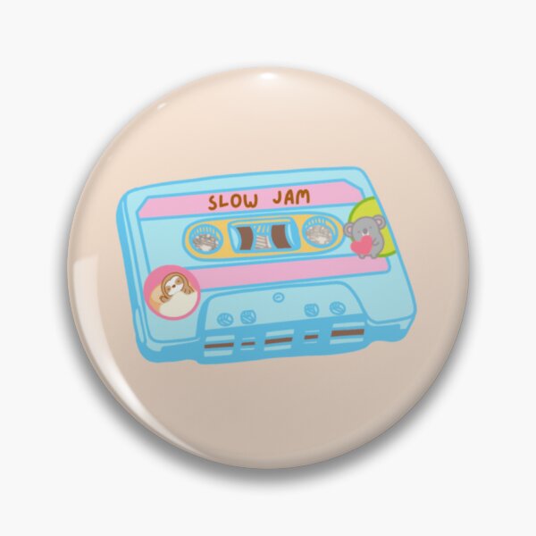 Item preview, Slow Jam Vintage Cassette Tape Sloth designed and sold by theslothinme.