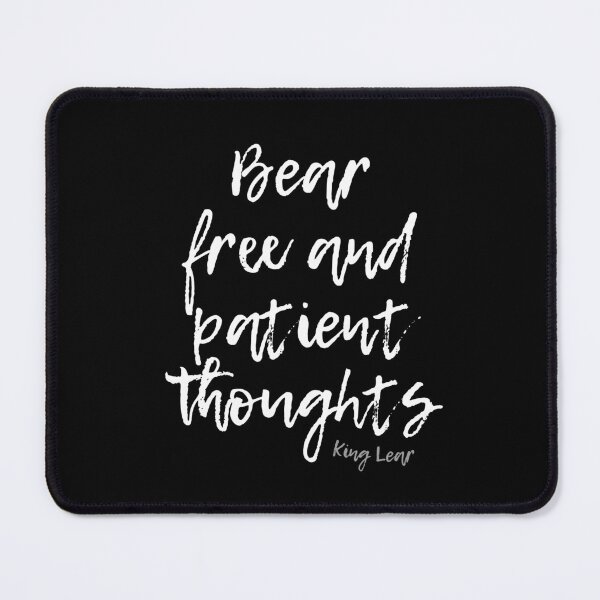 Item preview, KING LEAR SHAKESPEARE PATIENT THOUGHTS designed and sold by Madjack Tees Kiwi SuperStore.