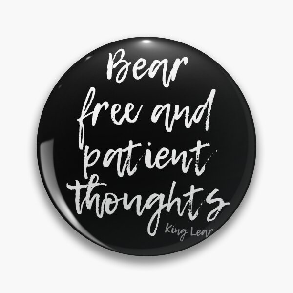 Item preview, KING LEAR SHAKESPEARE PATIENT THOUGHTS designed and sold by Madjack Tees Kiwi SuperStore.