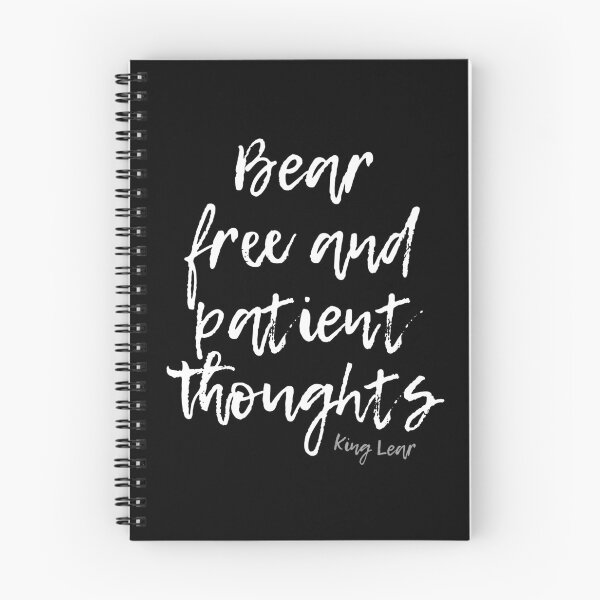 Item preview, KING LEAR SHAKESPEARE PATIENT THOUGHTS designed and sold by Madjack Tees Kiwi SuperStore.