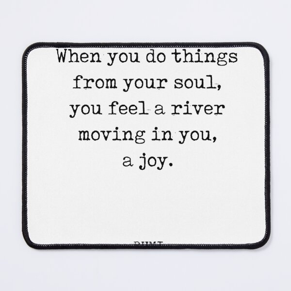 Item preview, Rumi Quote 05 - When you do things from your soul - Typewriter Print designed and sold by Studio Grafiikka.