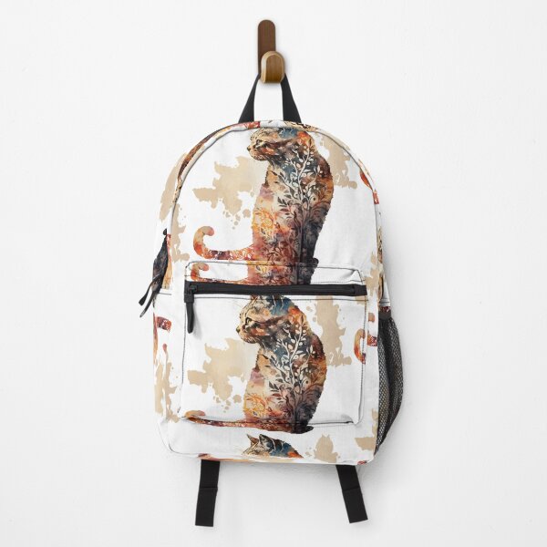 Item preview, A Cat Overlaid with Bohemian Pattern in Watercolor - Boho Animals designed and sold by GVRDesign.