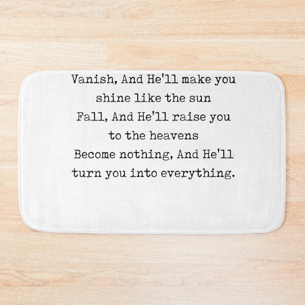 Item preview, Rumi Quote 06 - Knock and He'll open the door - Typewriter Print designed and sold by Studio Grafiikka.