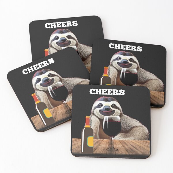 Item preview, Sloth cheers to you all designed and sold by rocklegends99.