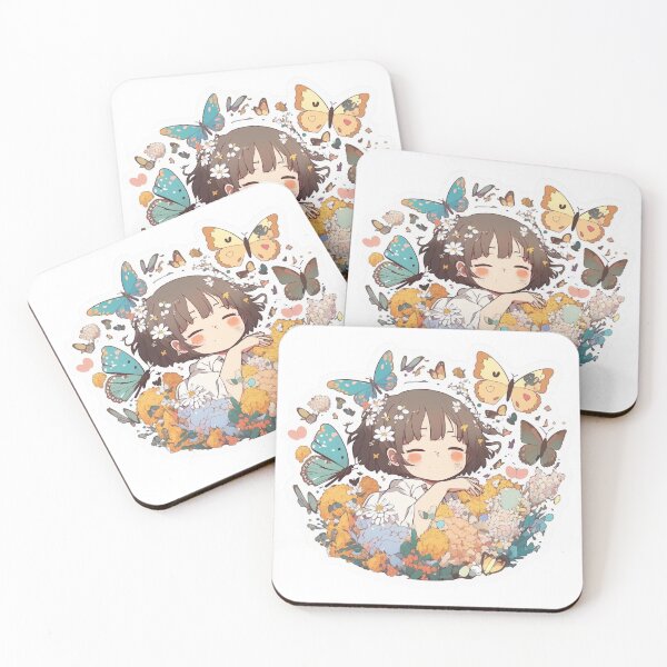 Item preview, Oshi no Ko anime happy holding a flower designed and sold by Buyfastcart.