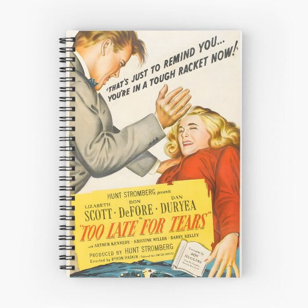 Item preview, Too Late for Tears (1949) designed and sold by spectrumtacular.