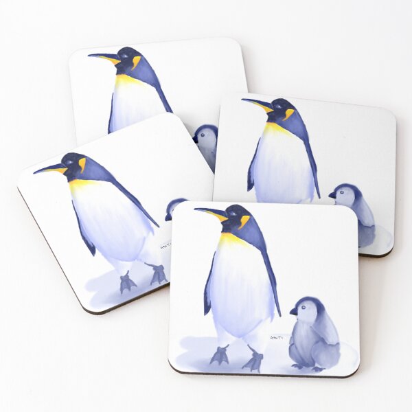 Item preview, Penguin and its chick designed and sold by aditikkumar.