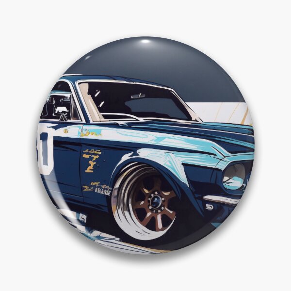 Item preview, Vintage Mustang Wall Art | Large Art Print | Race Car Print | Office Wall Decor | Automotive Wall Art designed and sold by ArtiCo. Labs.