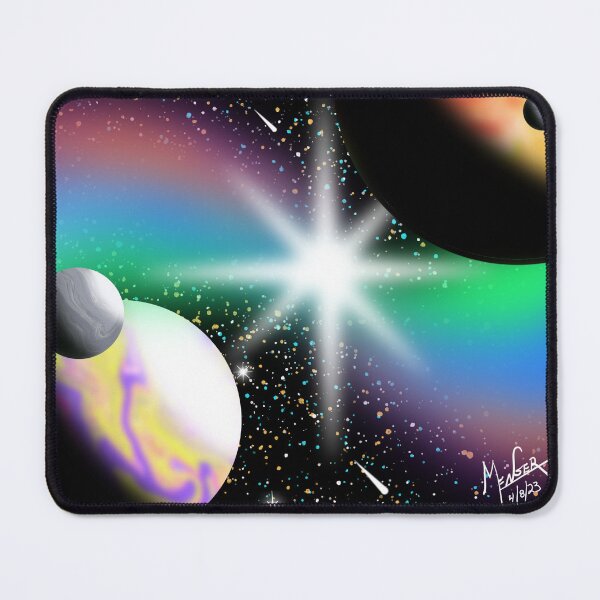 Item preview, Bright star with rainbow gases designed and sold by Big-Dave-4967.