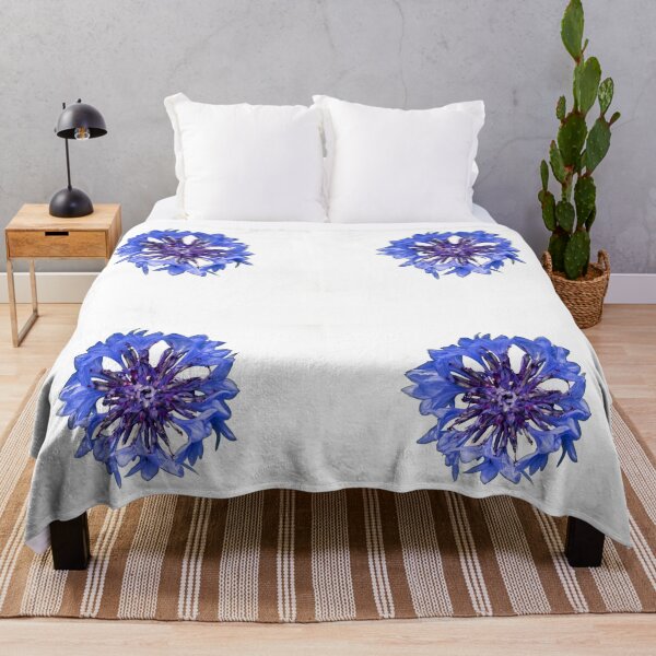 Item preview, Cornflower or bachelor's button flower designed and sold by annasofia.