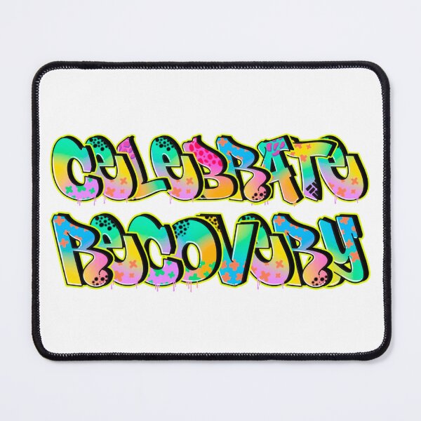 Item preview, Celebrate Recovery graffiti Pastel party designed and sold by karenbarrett.