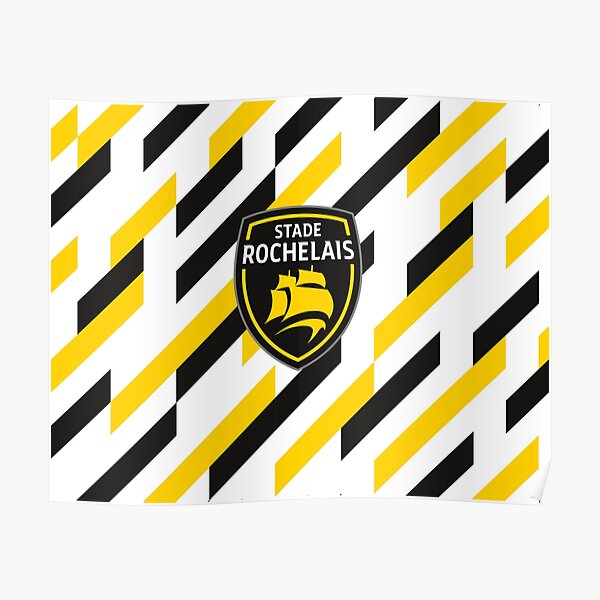 Stade rochelais logo team rugby Poster