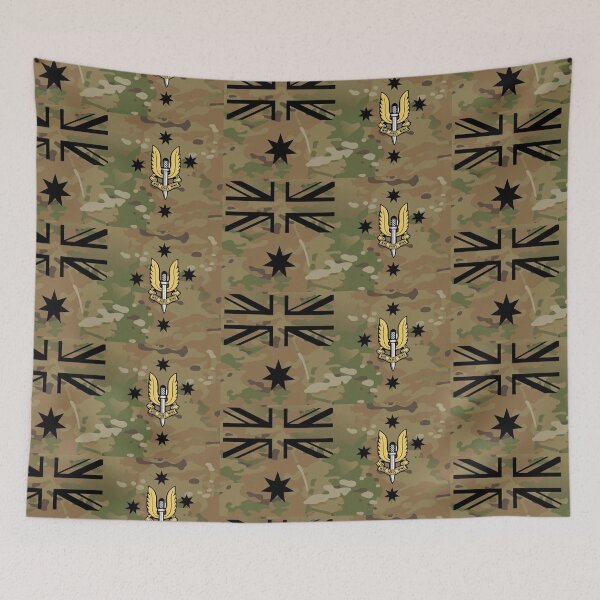 Item preview, Australian Flag (SAS Multicam) designed and sold by RENAGADE4LYF.