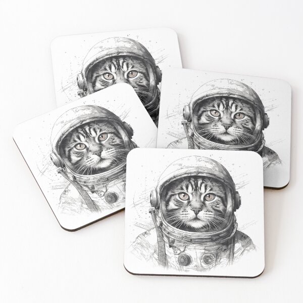 Item preview, Galactic Cat: Minimalist and Space Style. designed and sold by Casanova Originals.