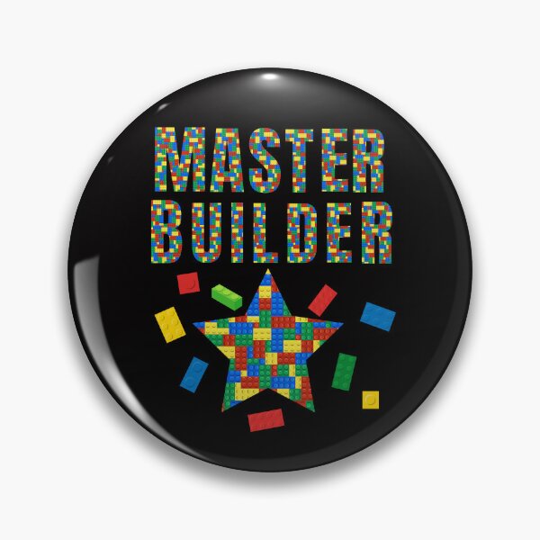 Item preview, Master Builder Building Bricks designed and sold by BeansHotTees.