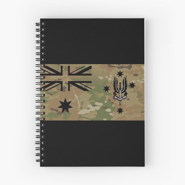 Item preview, Australian Flag (SAS Multicam Black & White) designed and sold by RENAGADE4LYF.
