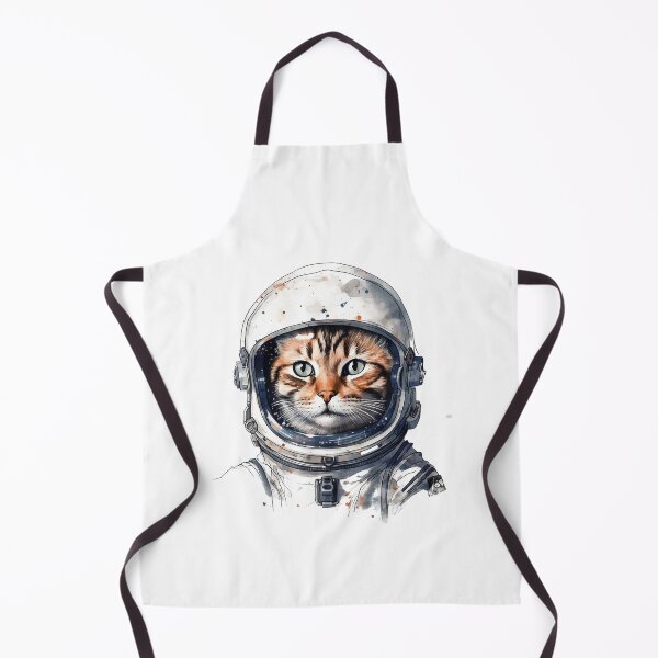 Item preview, Feline Astronaut: Minimalist and Futuristic Design. designed and sold by Casanova Originals.
