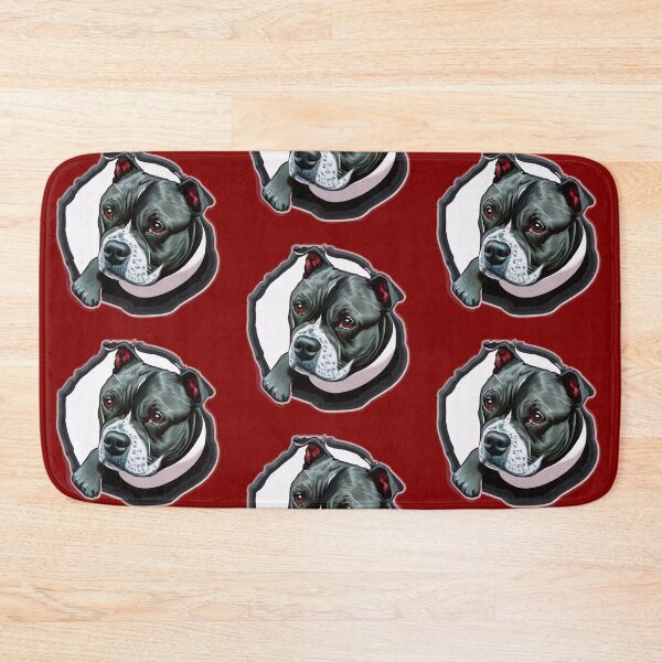 Item preview, Black and white Puppy Peeping out of a hole in the wall designed and sold by Bloomin'  Arty Families.