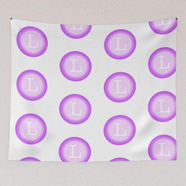 Item preview, Purple letter L designed and sold by madebymaddy.