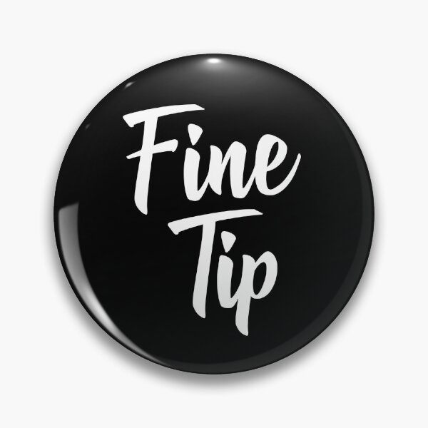 Item preview, Fine Tip Logo WHT designed and sold by FineTipCreative.