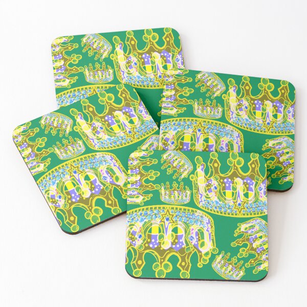 Item preview, KINGS CROWN KELLY GREEN  designed and sold by GIVENGRACE.ART.