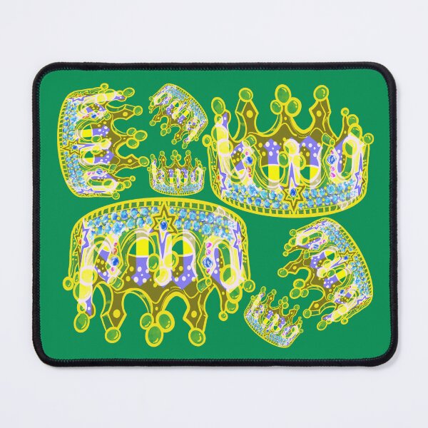 Item preview, KINGS CROWN KELLY GREEN designed and sold by GIVENGRACE.ART.